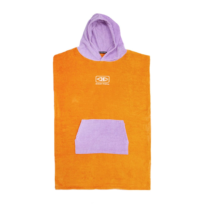 Ocean &amp; Earth Hooded Poncho Niño