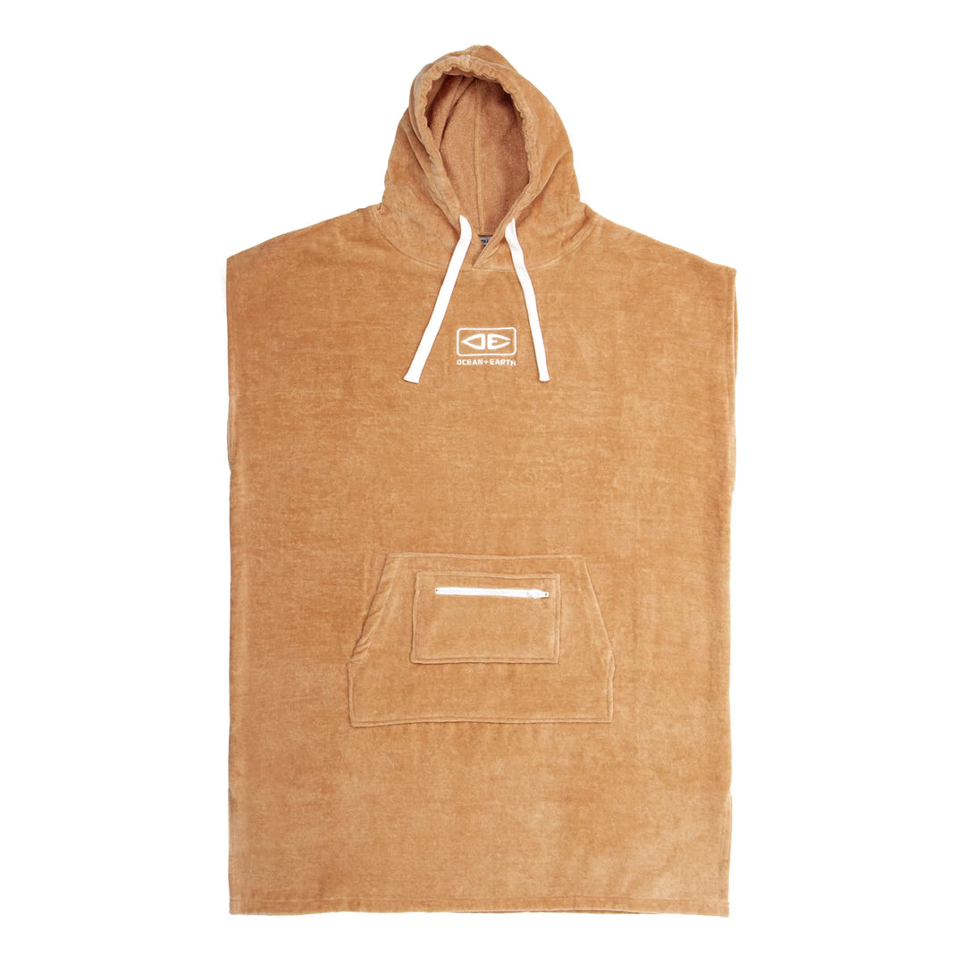 Ocean &amp; Earth Ladies Hooded Poncho Mujer