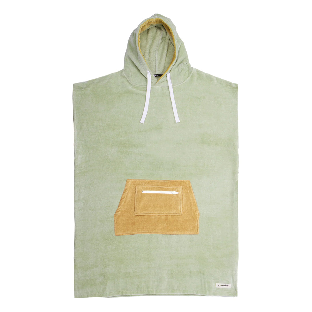 Ocean &amp; Earth Ladies Day Dream Hooded Poncho Chica