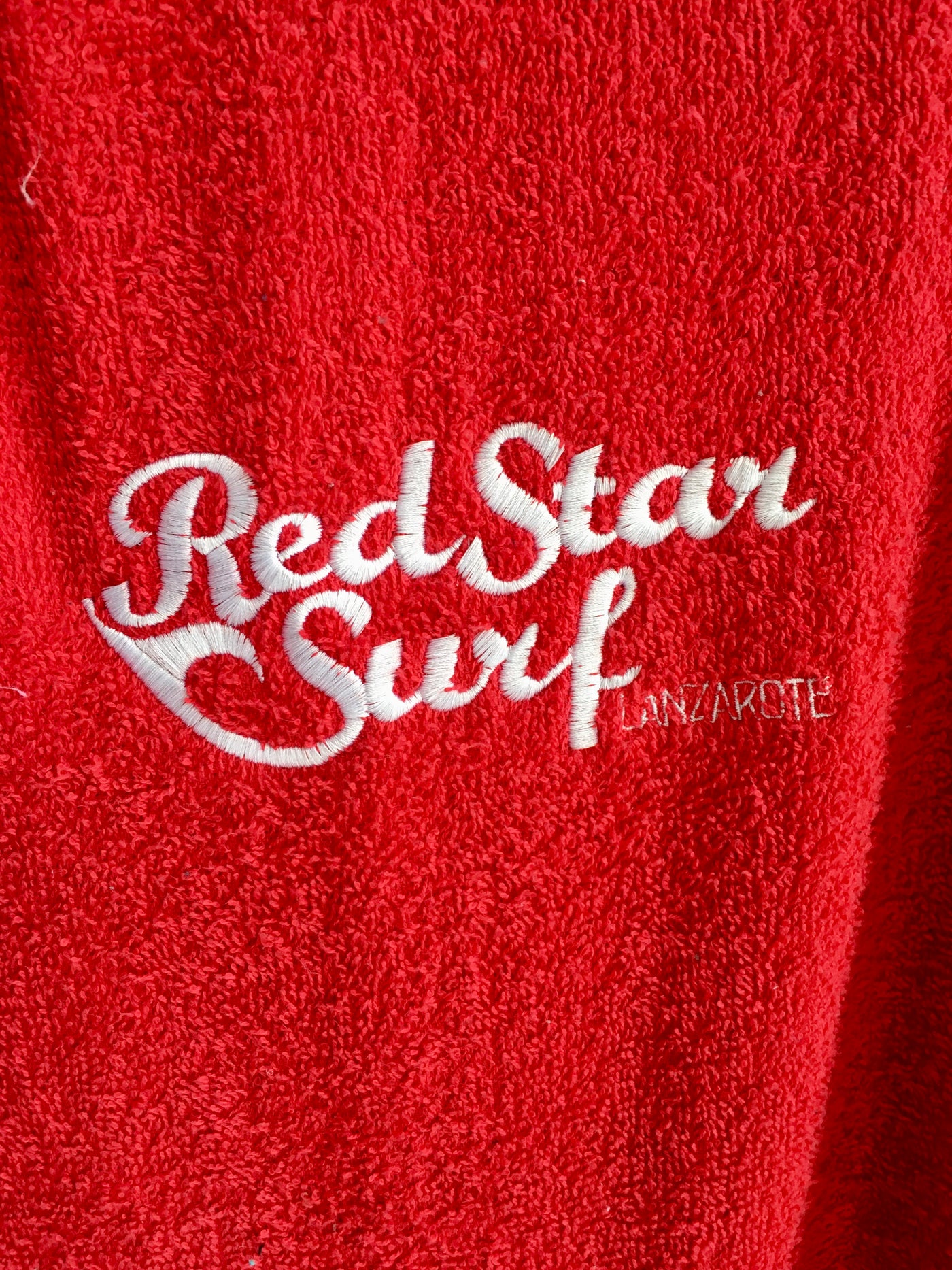 Red Star Surf Poncho - Toalla con capucha de Kids
