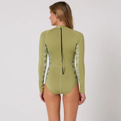 Ocean & Earth Ladies Oceana Licra Bañador Manga Larga Mujer
