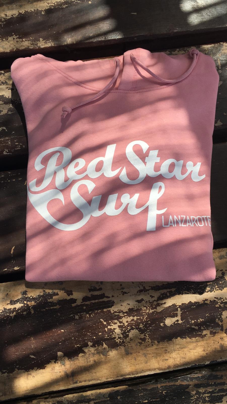Red Star Surf - Sudadera con capucha de Mujer