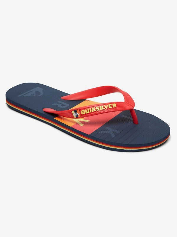 Quiksilver Molokai Word Block Chanclas Hombre