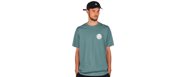 Rip Curl Wetsuit Icon Tee Camiseta Hombre