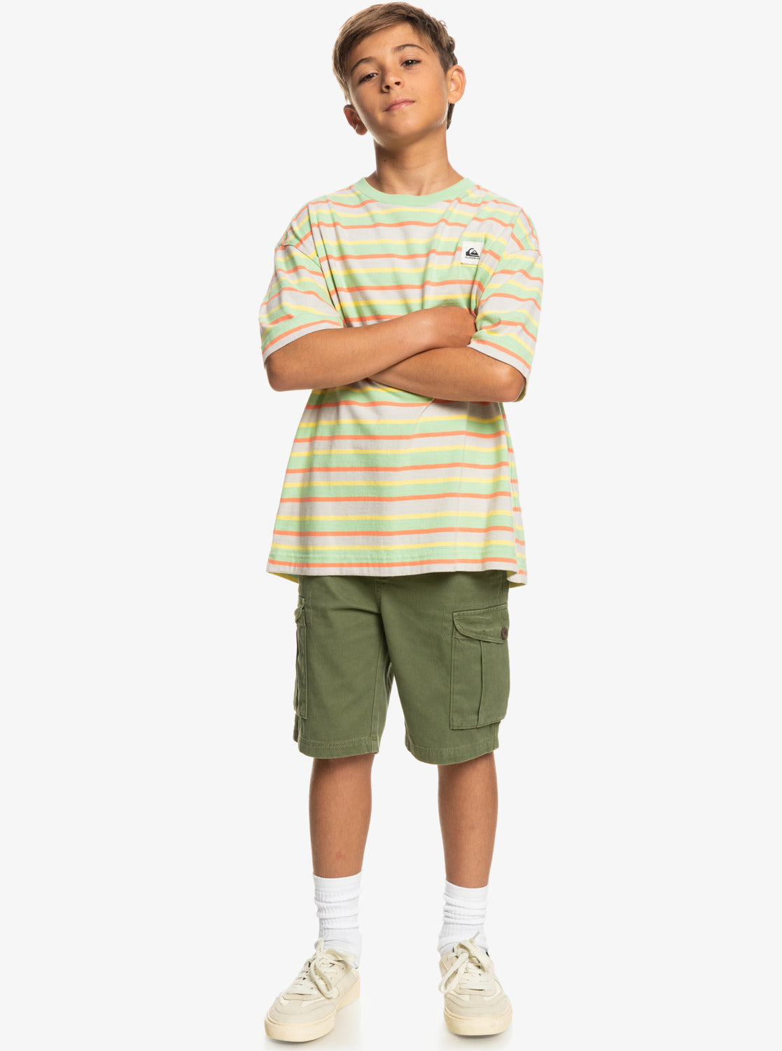 Quiksilver New Stripe Camiseta Niño