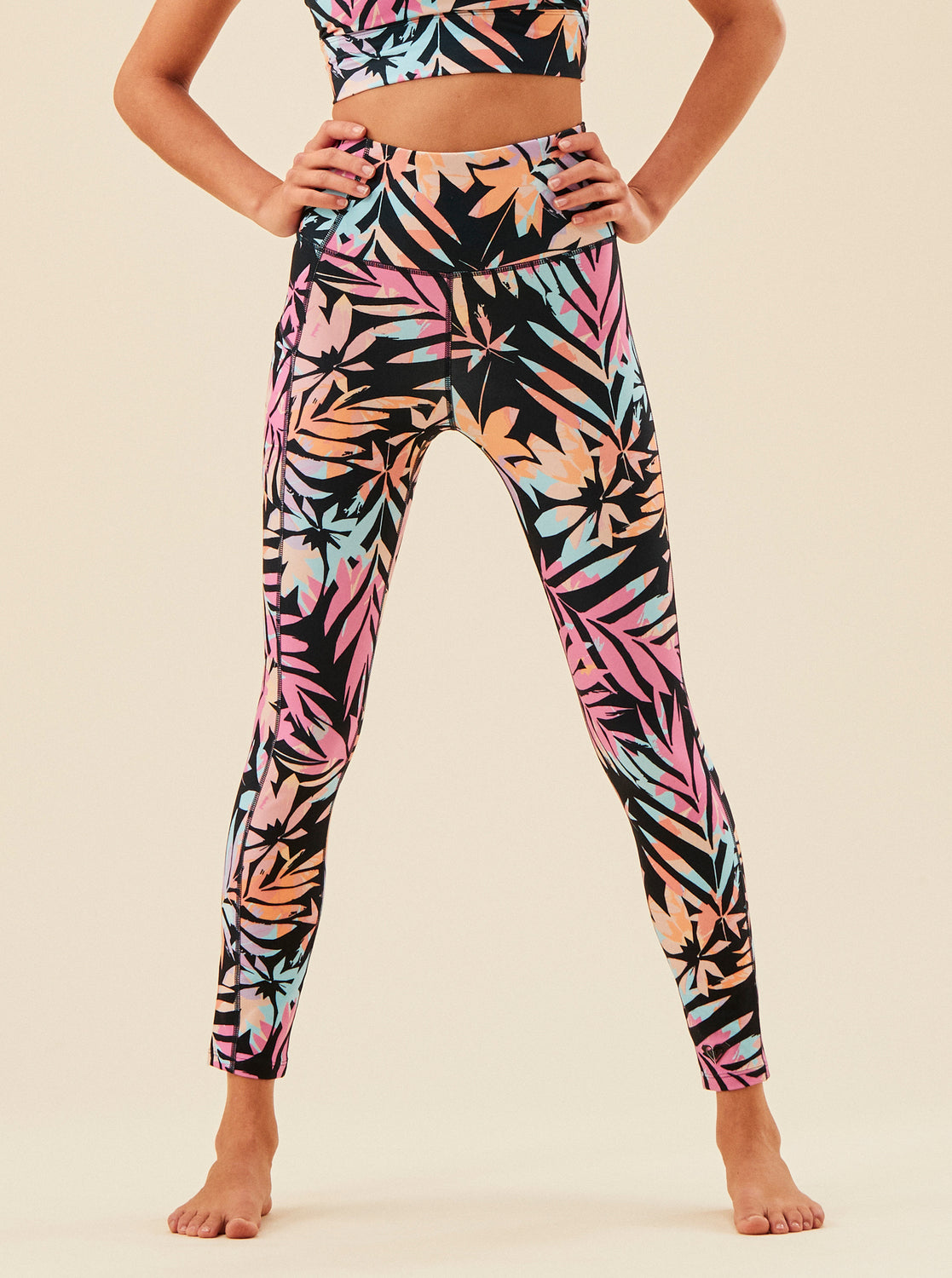Roxy Heart Into It Leggings Técnicos Mujer