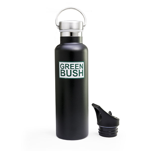 Green Bush Botella de Agua