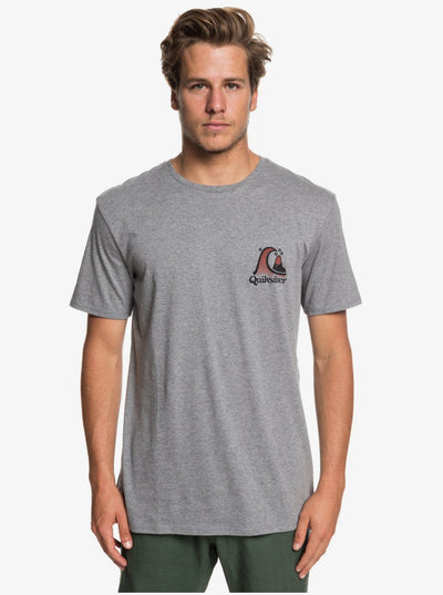 Quiksilver Gorratain Slim Camiseta  Hombre