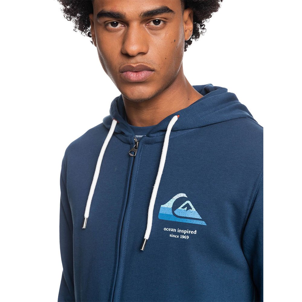 Quiksilver Surf Hood Sudadera con Capucha y Cremallera Hombre
